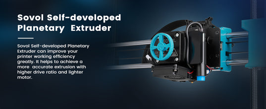 High-Precision 3D Printer – All-Metal Hotend, Planetary Dual-Gear Direct Drive, 25-Point Auto-Leveling & 32-Bit Silent Board | Printin3D.co