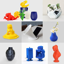 10-Roll Multicolor PLA+ / PLA / PETG Filament Bundle – 1.75mm | No-Bubble FDM Filament | Printin3D.co