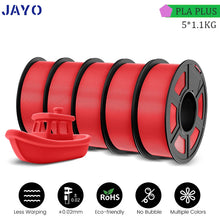 PLA Plus Filament – 5 Rolls (5.5KG Total, 1.75mm) | Colorful, Tough 3D Printing Material for FDM Printers | Printin3D.co