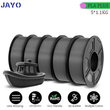 PLA Plus Filament – 5 Rolls (5.5KG Total, 1.75mm) | Colorful, Tough 3D Printing Material for FDM Printers | Printin3D.co