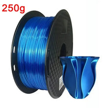 250G Silk PLA Rainbow Filament – Dual Color 1.75mm PLA for 3D Printers, Gold Blend Finish | Printin3D.co