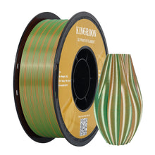 Silk Tricolor PLA Filament – 1.75mm | Multicolor 3D Printing Material | Printin3D.co