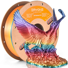 Silk Rainbow PLA Filament – 1KG Spool (1.75mm) | Vibrant Multicolor Gradient | Printin3D.co
