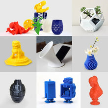 10-Roll Multicolor PLA+ / PLA / PETG Filament Bundle – 1.75mm | No-Bubble FDM Filament | Printin3D.co