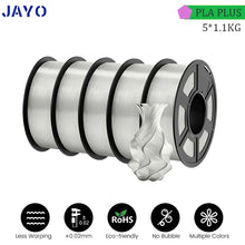 PLA Plus Filament – 5 Rolls (5.5KG Total, 1.75mm) | Colorful, Tough 3D Printing Material for FDM Printers | Printin3D.co