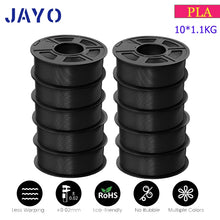10-Roll Multicolor PLA+ / PLA / PETG Filament Bundle – 1.75mm | No-Bubble FDM Filament | Printin3D.co