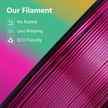 Silk Tricolor PLA Filament – 1.75mm | Multicolor 3D Printing Material | Printin3D.co