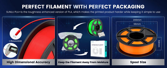 5KG Mixed 3D Printer Filament Bundle – PLA, PETG, PLA+ & Clear | 1.75mm (5 x 1KG Rolls) | Printin3D.co