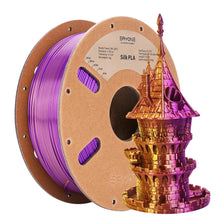 Dual Color PLA Filament – Silk & Matte Finish | 1.75mm, 1KG | Printin3D.co