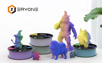 Dual Color PLA Filament – Silk & Matte Finish | 1.75mm, 1KG | Printin3D.co
