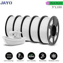 PLA Plus Filament – 5 Rolls (5.5KG Total, 1.75mm) | Colorful, Tough 3D Printing Material for FDM Printers | Printin3D.co
