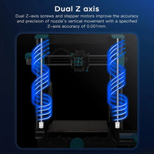 High-Precision 3D Printer – All-Metal Hotend, Planetary Dual-Gear Direct Drive, 25-Point Auto-Leveling & 32-Bit Silent Board | Printin3D.co