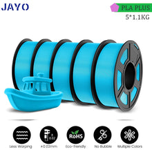 PLA Plus Filament – 5 Rolls (5.5KG Total, 1.75mm) | Colorful, Tough 3D Printing Material for FDM Printers | Printin3D.co