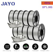 10-Roll PETG Filament Bundle – 1.75mm | Bubble-Free, Multi-Color 3D Printing | 1.1KG Each | Printin3D.co