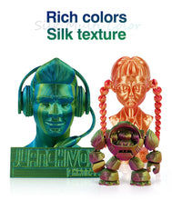 Silk Tricolor PLA Filament – 1.75mm | Multicolor 3D Printing Material | Printin3D.co