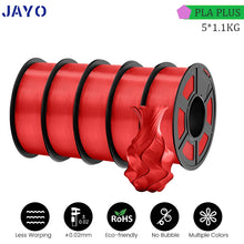 PLA Plus Filament – 5 Rolls (5.5KG Total, 1.75mm) | Colorful, Tough 3D Printing Material for FDM Printers | Printin3D.co