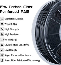 carbon fiber filled nylon filament