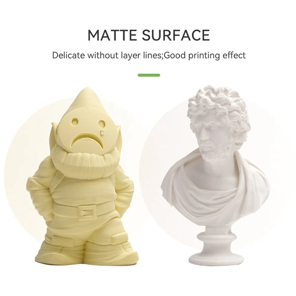 PLA Matte Filament – 1KG Spool (1.75mm ±0.03mm) | Smooth Matte Finish for 3D Printers | Printin3D.co