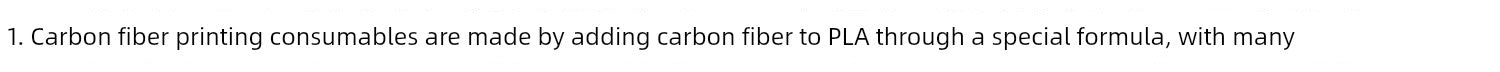 High-Strength Carbon Fiber PLA Filament – 1.75mm / 3.0mm | Printin3D.co