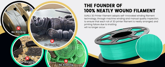 5KG PLA & PLA+ Filament Bundle – 1.75mm (5 Rolls x 1KG) | Printin3D.co